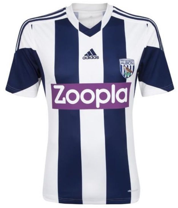 West Bromwich Albion F.C. thuisshirt seizoen 2013/2014