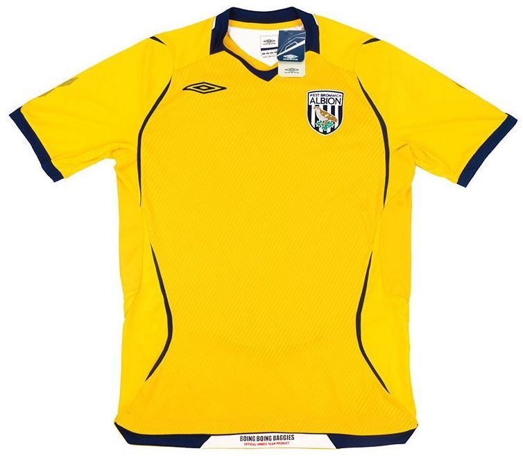 West Bromwich Albion F.C. uitshirt seizoen 2008/2009