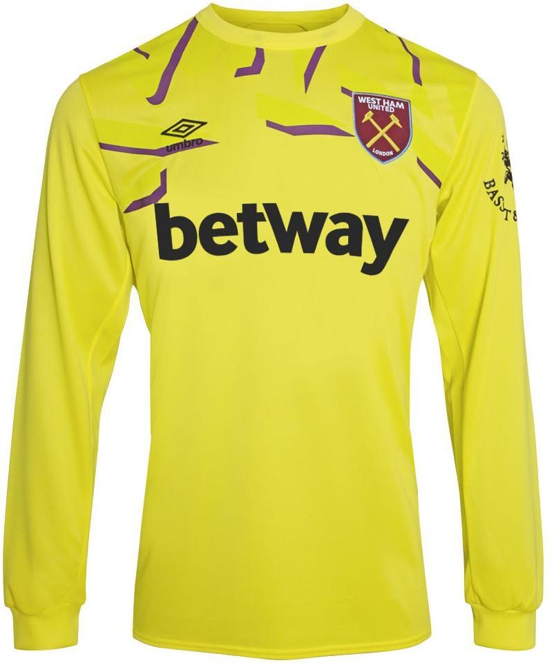 West Ham United F.C. keepershirt seizoen 2019/2020