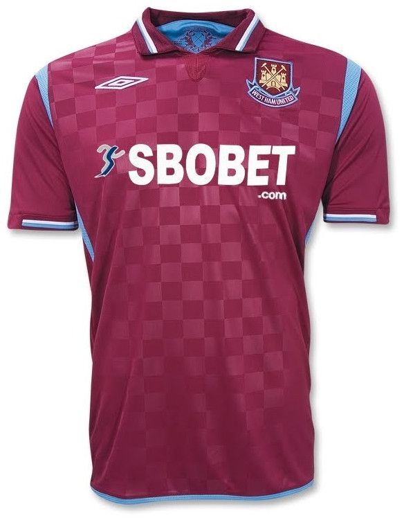 West Ham United F.C. thuisshirt seizoen 2009/2010