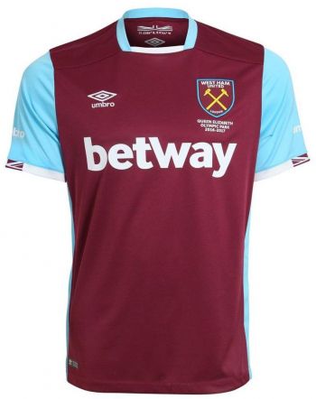 West Ham United F.C. thuisshirt seizoen 2016/2017