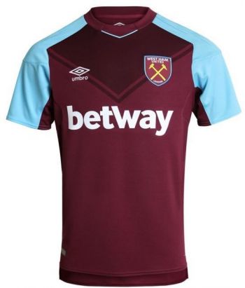 West Ham United F.C. thuisshirt seizoen 2017/2018