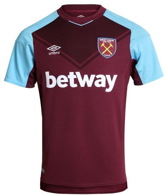 West Ham United F.C. thuisshirt seizoen 2017/2018