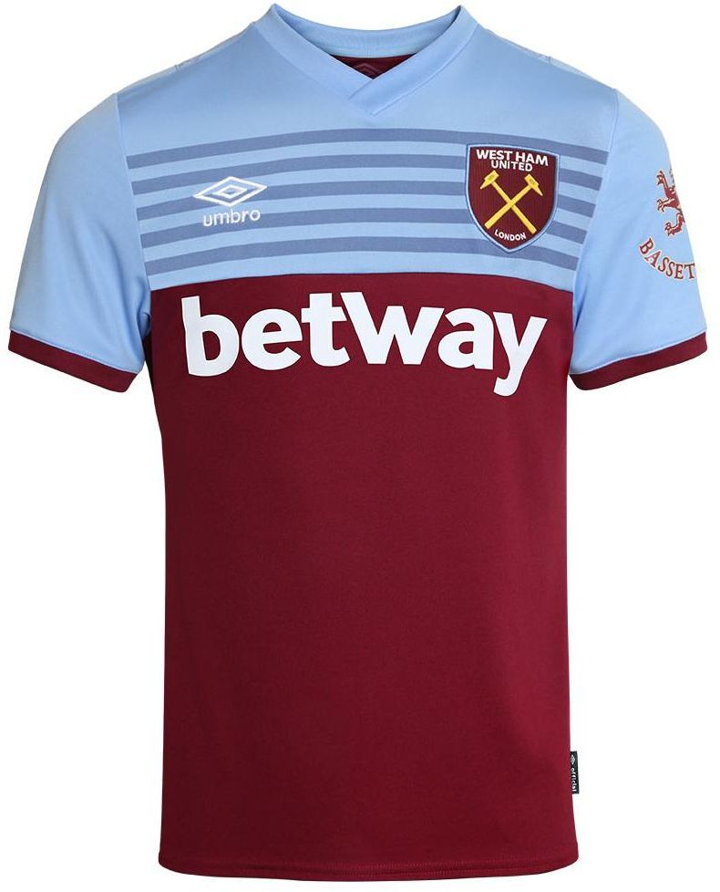 West Ham United F.C. thuisshirt seizoen 2019/2020