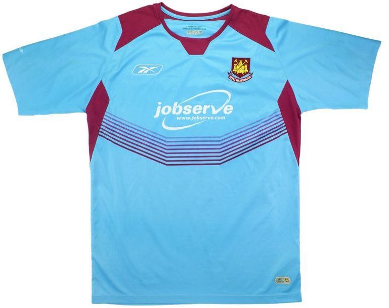 West Ham United F.C. uitshirt seizoen 2004/2005