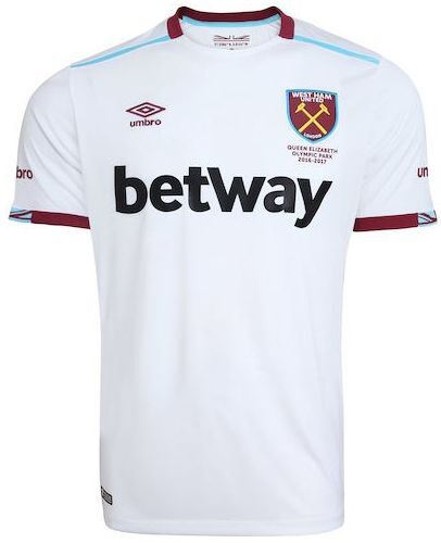 West Ham United F.C. uitshirt seizoen 2016/2017